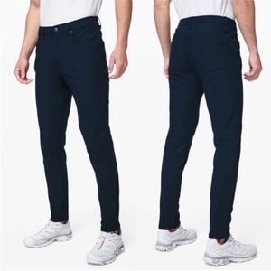 Lululemon ABC Slim-Fit Pant Navy Men Size 26